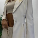 completo giacca slim e pantalone palazzo slim